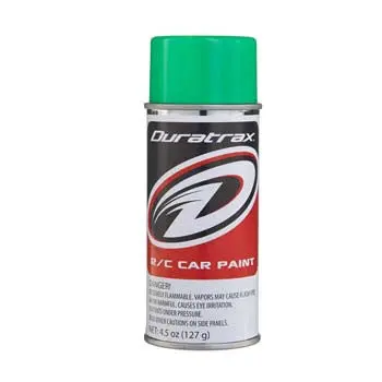 Duratrax Polycarb Spray Fluorescent Green 4.5 Oz (Dtxr4281) 1
