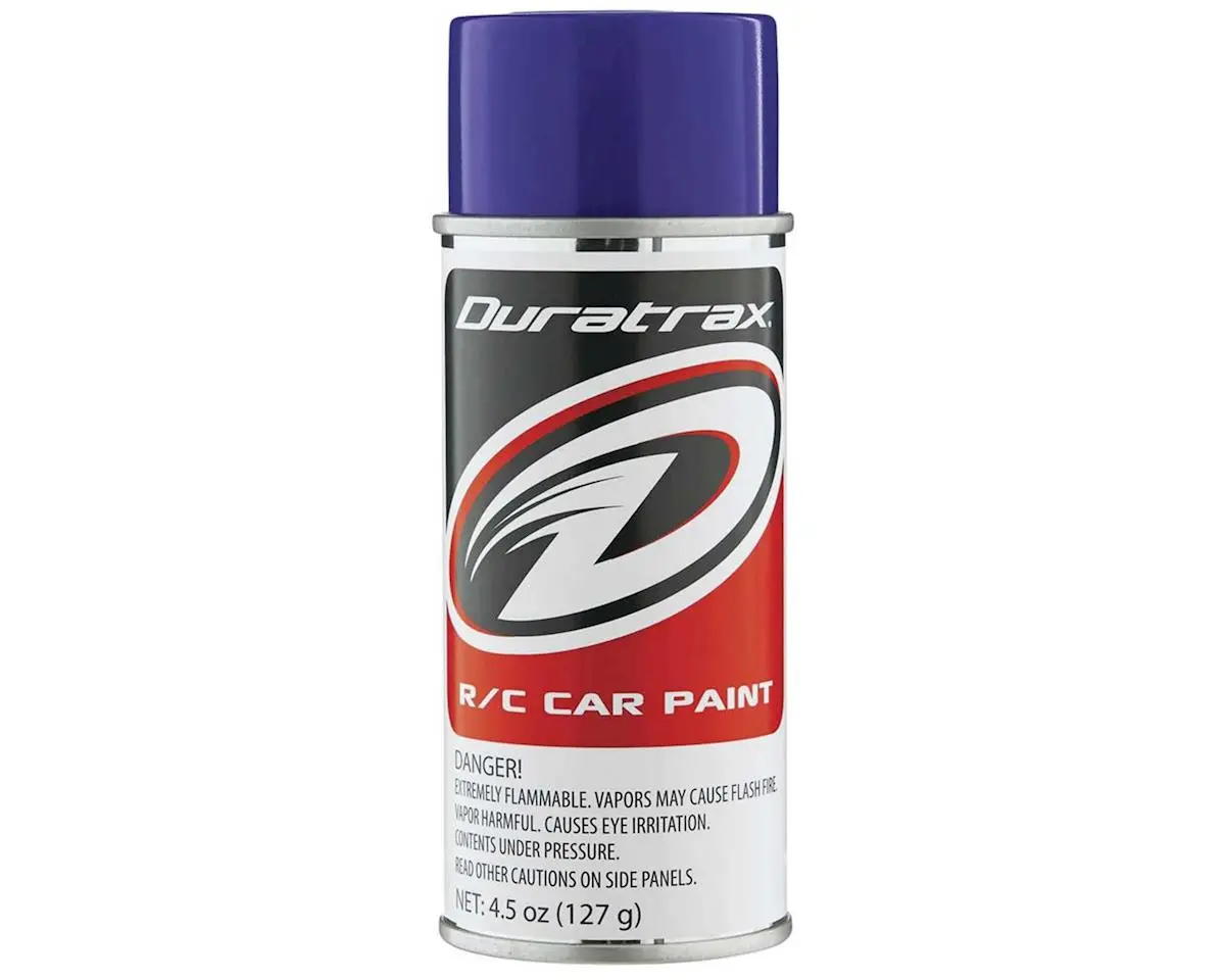 Duratrax Polycarb Purple Lexan Spray Paint (4.5Oz)  (Dtxr4288) 1