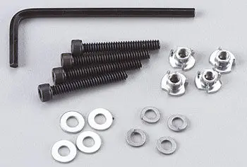 Dubro Socket Bolt Nut 6-32 (4) (Dub130) 1