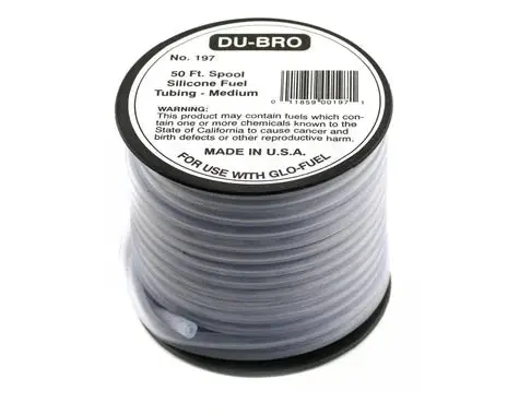 Dubro Medium Silicone Fuel Tubing (Blue)   (Dub197*) 1