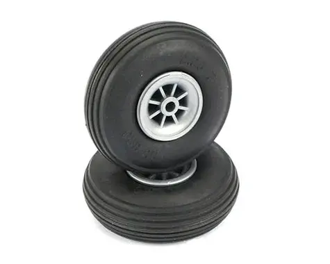 Dubro Treaded Wheels, 2-1/4"  (Dub225t) 1