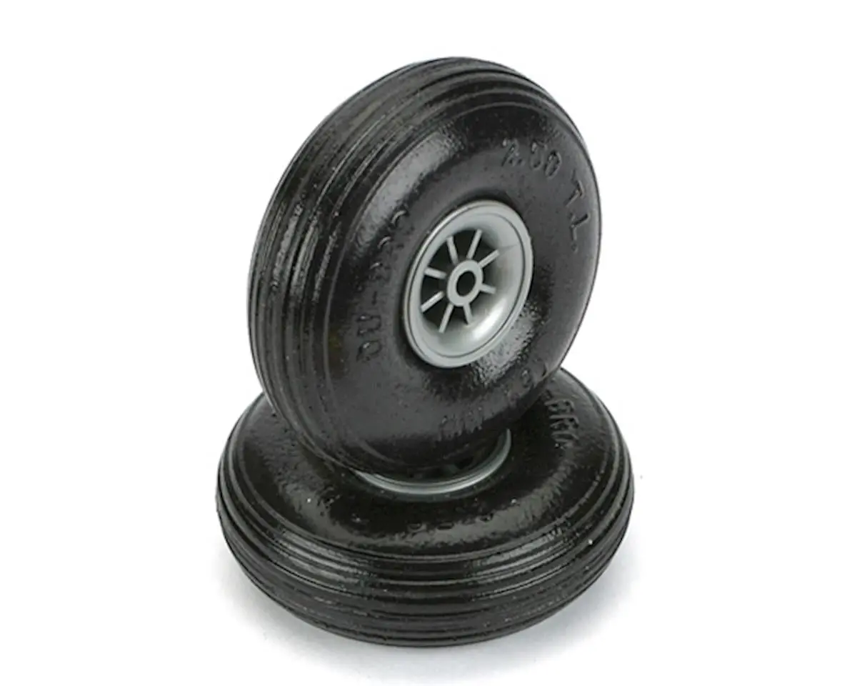 Dubro Treaded Lite Wheels,2-1/2"  (Dub250tl) 1