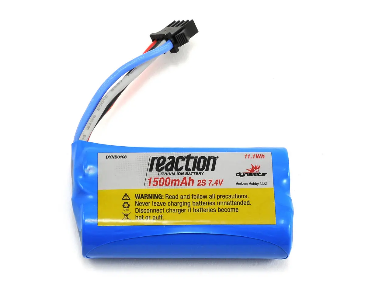 Dynamite 2S Li-Ion Battery (7.4V/1500Mah)  (Dynb0108 1