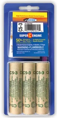 Estes C5-3 Super C Rocket Engines  (Est1617) 1