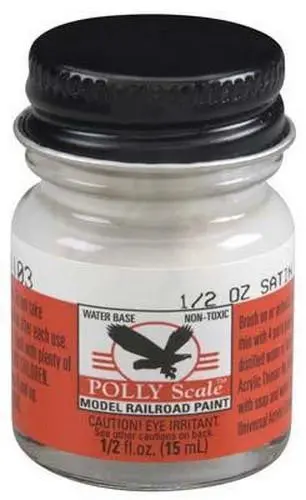 Floquil Pollyscale Satin Fnsh 1/2 Oz (Flof404103) 1