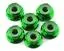 Hamilton Hobbies 4Mm Alum Flanged Lock Nut Green (Ham131509) 1