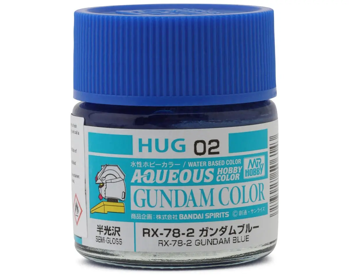 Mr. Hobby "Aqueous Gundam Color" Acrylic Paint Gundam Blue (10Ml) (Semi Gloss)   (Guzhug02) 1