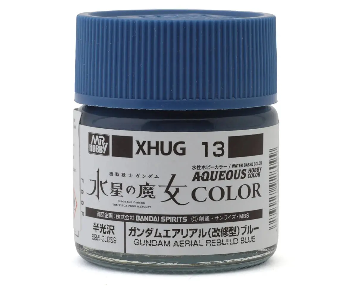 Mr. Hobby Xhug13 Gundam Aerial Rebuild Blue "Aqueous Gundam Color"   (Guzxhug13) 1