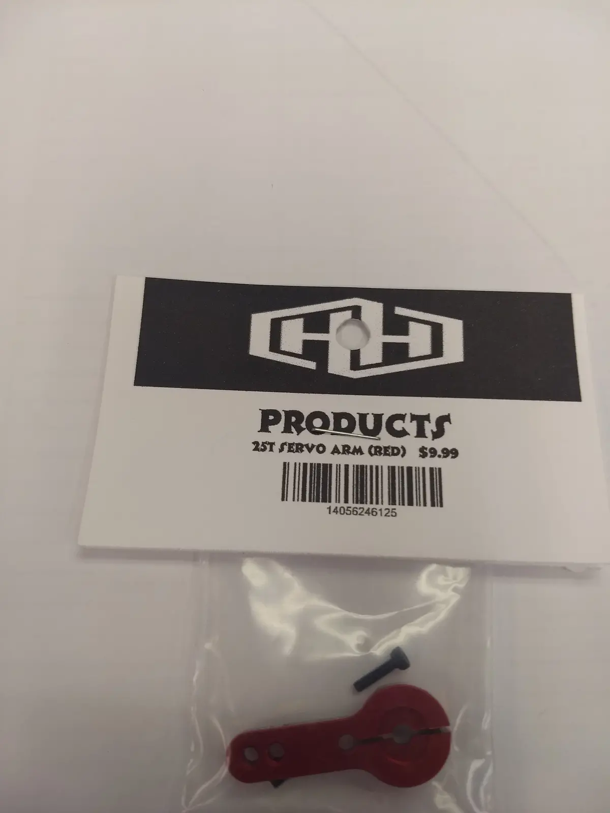 Hamilton Hobbies 25T Servo Arm - Red   (Ham125) 1