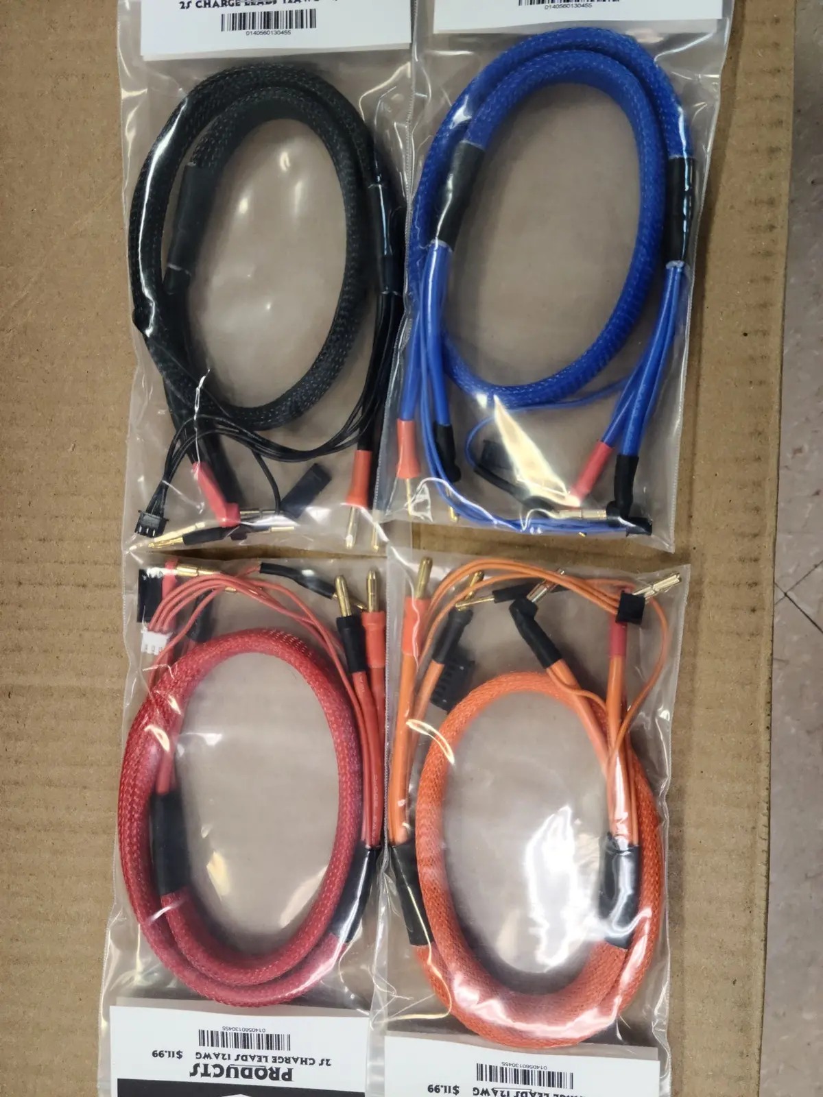 Hamilton Hobbies 2S Charge Leads 12Awg,4.0 (Ham130455) 1