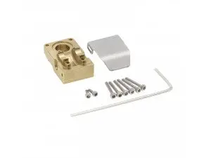 Hamilton Hobbies Scx24 Brass Diff Cover W/ Skid (Ham132922) 1