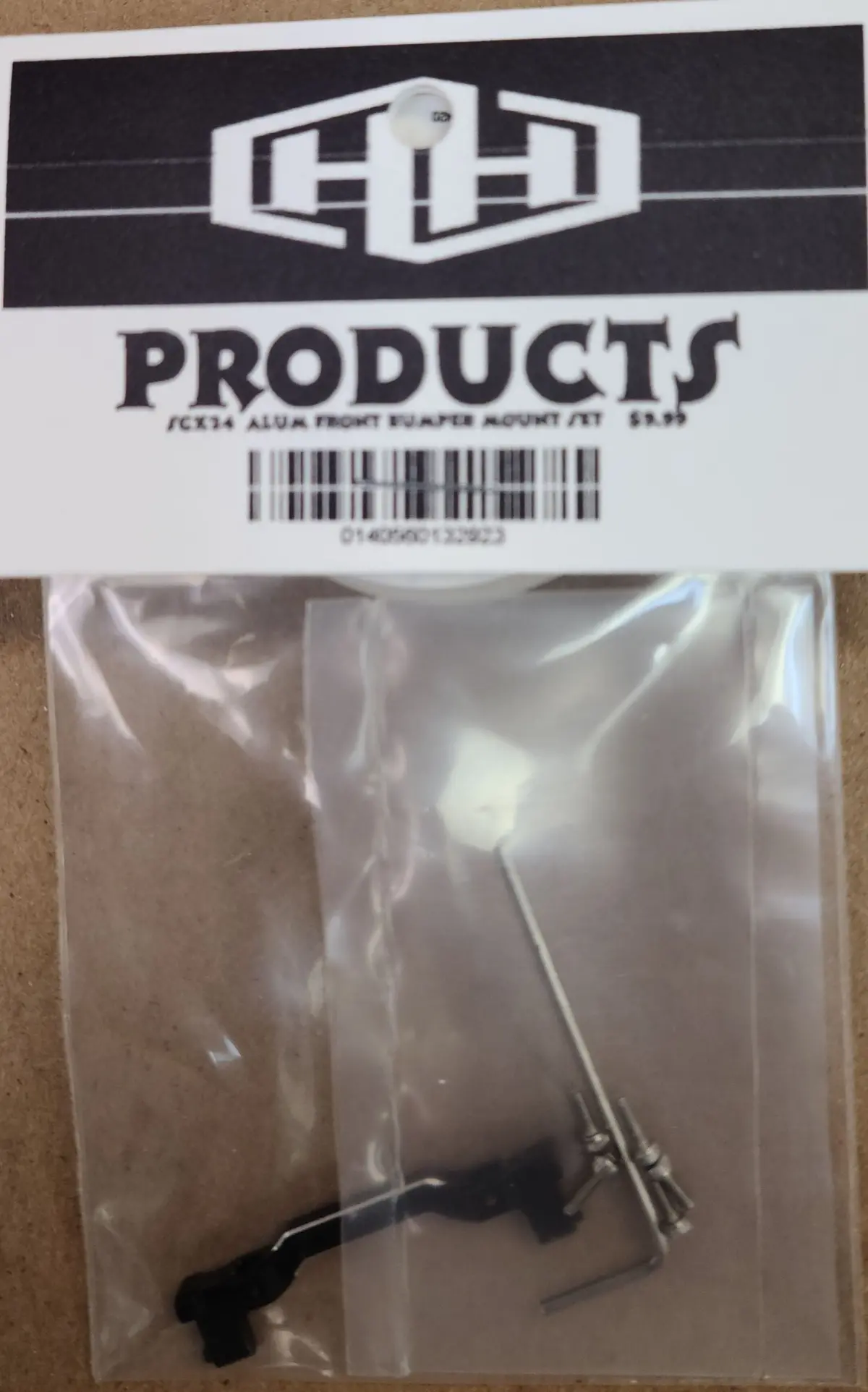 Hamilton Hobbies Alum Front Bumper Mount Scx24  (Ham132923) 1
