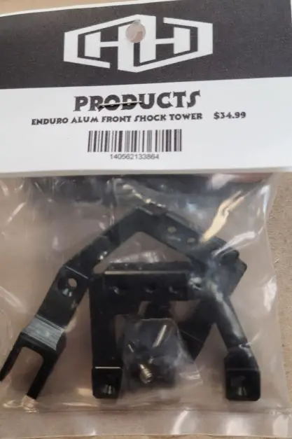 Hamilton Hobbies Enduro Aluminum Front Shock Tower  (Ham133864) 1