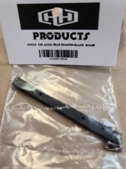 Hamilton Hobbies Scx24 C10 Alum Rear Bumper - Blue  (Ham136048) 1
