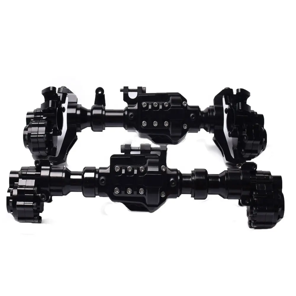 Hamilton Hobbies Trx4 Cnc Axle Set - Black  (Ham136053) 1