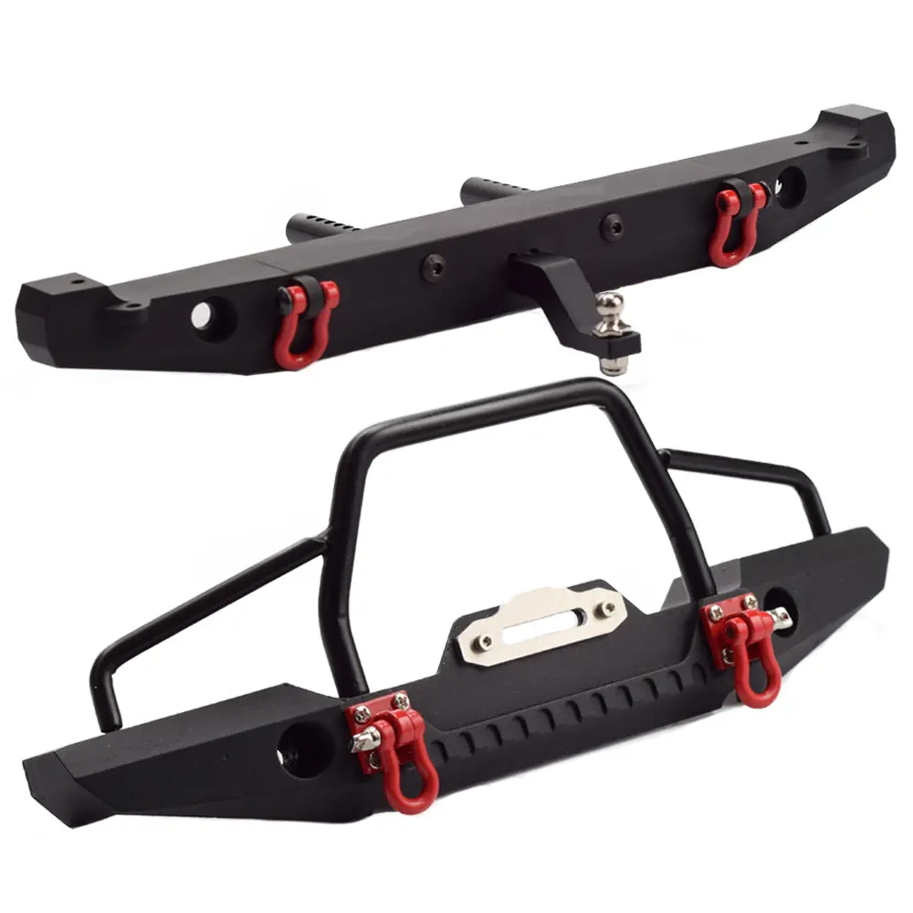 Hamilton Hobbies Trx4 Front & Rear Bumper With Led Lights (Ham136096) 1