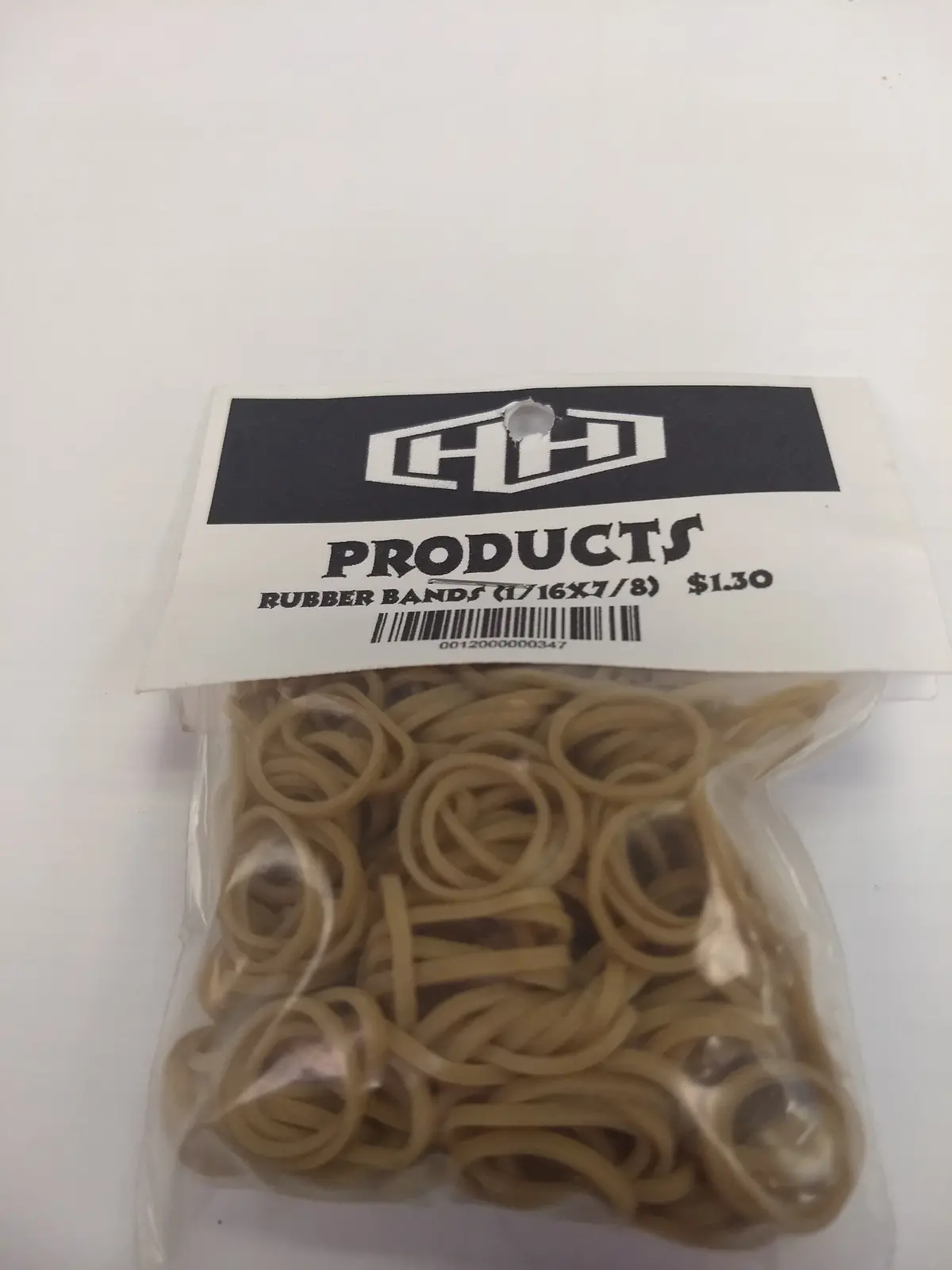 Hamilton Hobbies Rubber Bands 1/16 X 7/8   (Ham347) 1