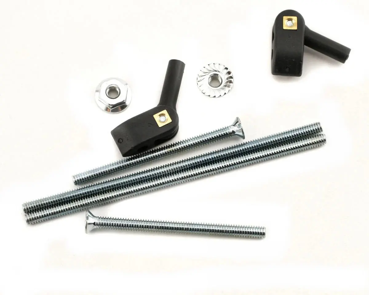 Hangar 9 8-32 Swivel Clevis Horn Set (2)  (Han3614) 1