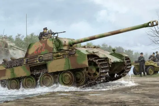 Hobbyboss 1/35 German Panther G Late Version Tank   (Hbo84552) 1