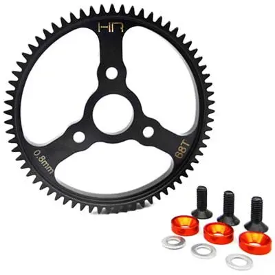 Hot Racing Heavy Duty Steel Spur Gear 32P 68T 0.8Mm  (Servo268) 1