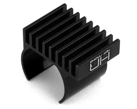 Hot Racing Axial Scx24 030 Motor Heat Sink (Black)  (Hrasxtf030h01) 1