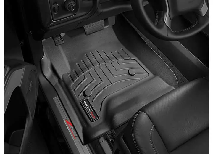 14-17 Silverado/Sierra 1500/15-17 Gm 2500/3500 Crew/Dbl W/O Floor 4X4 Shifter Front Floorlinr Blk 1
