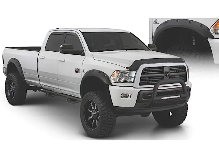 10-17 Ram 2500/3500 76.3In/98.3In Bed/Dually Compatible Ff Max Pocket Style 4Pc 1