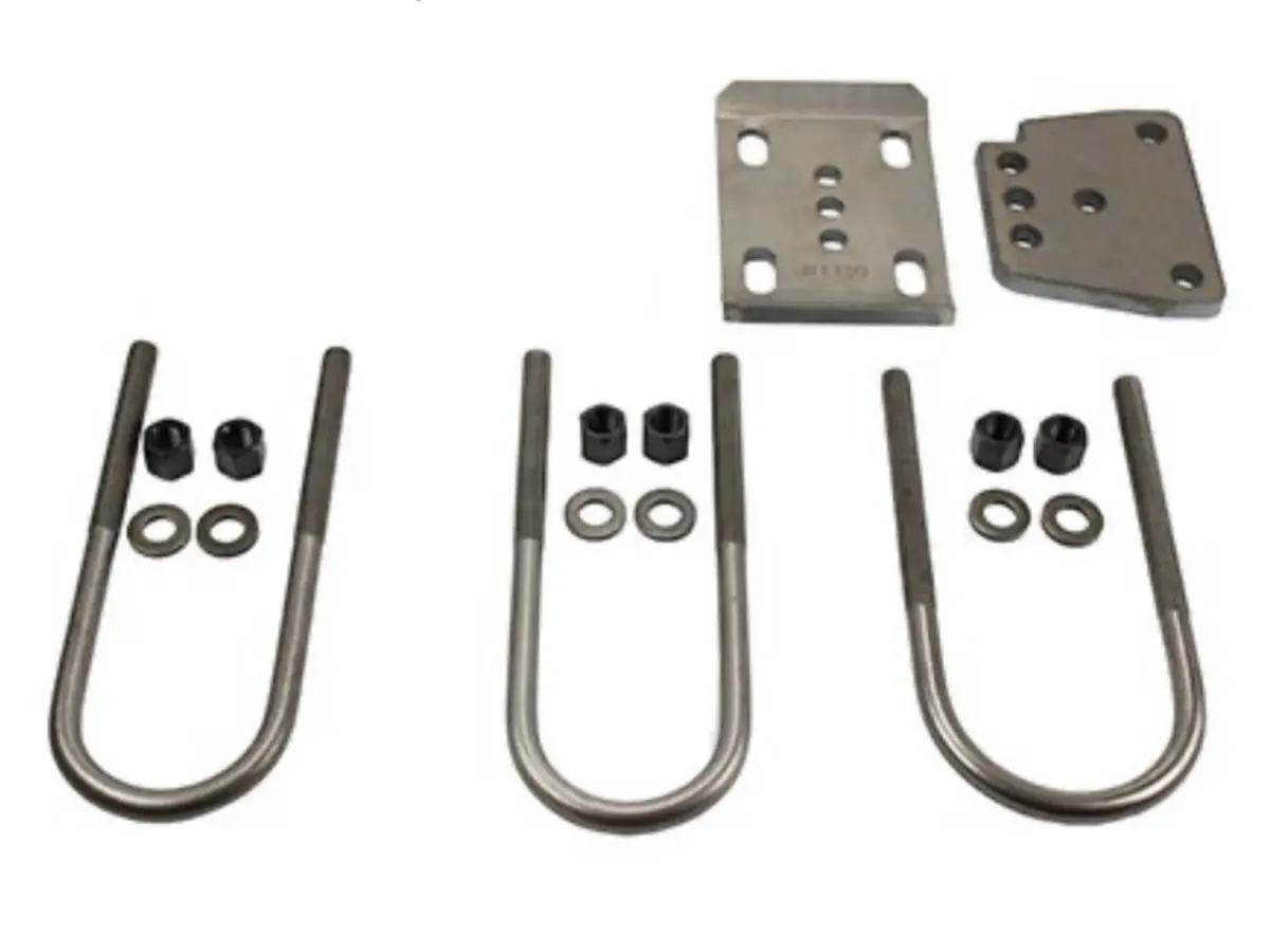 72-93 Dodge Dana 60 Hd U-Bolt And Top Plate Kit Front 1