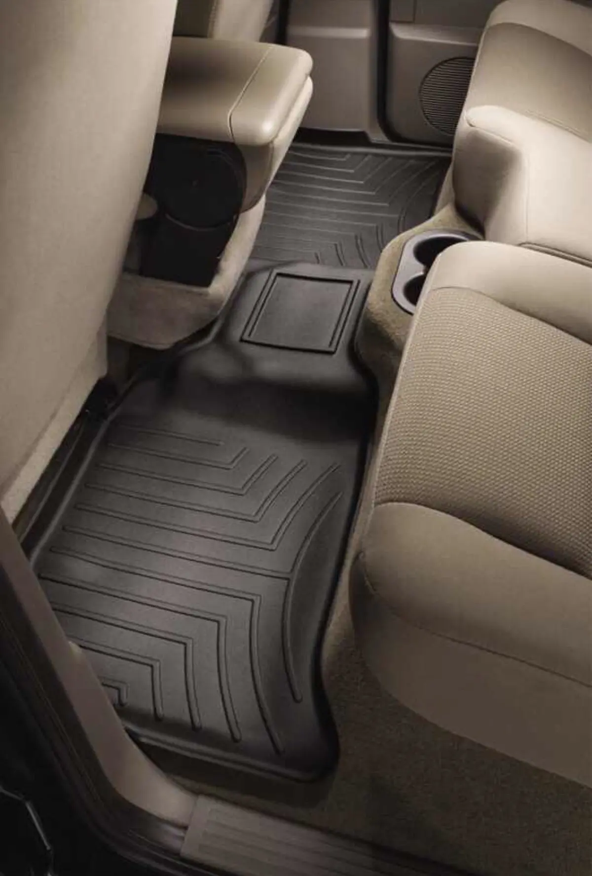Weathertech 09-17 Ram 1500 10-17 Ram 2500/3500 Crew Cab Rear Floorliner Black 1