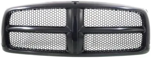 2003-08 Dodge Ram 2500 Grille, Black Shell W/ Primed Insert 1
