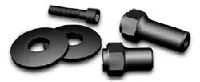 Dave Brown 10 X 1.0 Mm Short Adaptor Nut  (Dav8110) 1
