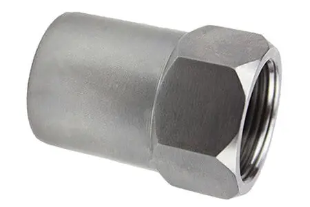 Hex Head Tube Adapters 1-1/4" - 7/8" Left And Right Thread For 1.5" Id Pipe 1