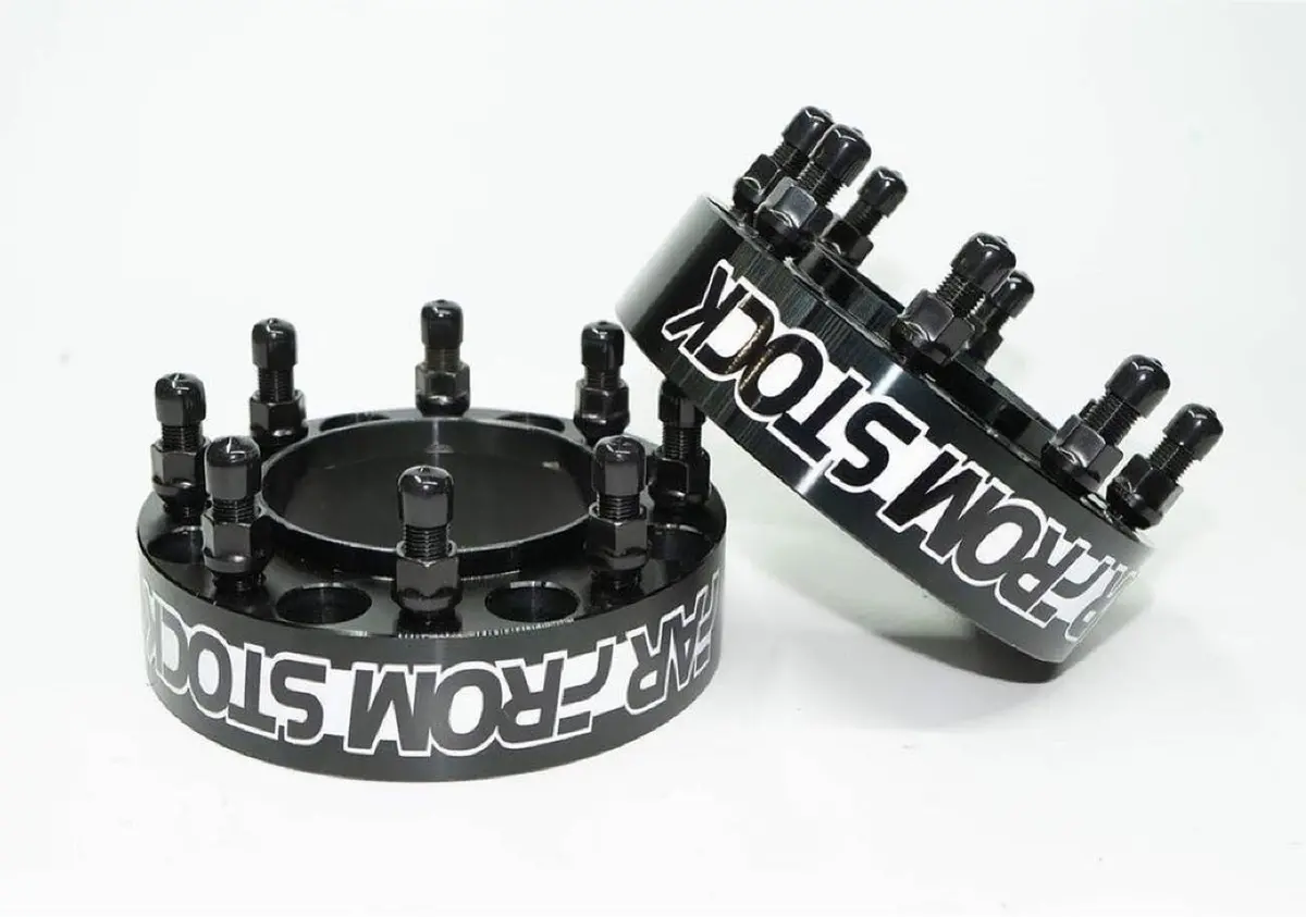 03-Current Superduty 2” Hub Centric Wheel Spacer F250 F350 Single Rear Wheel 1