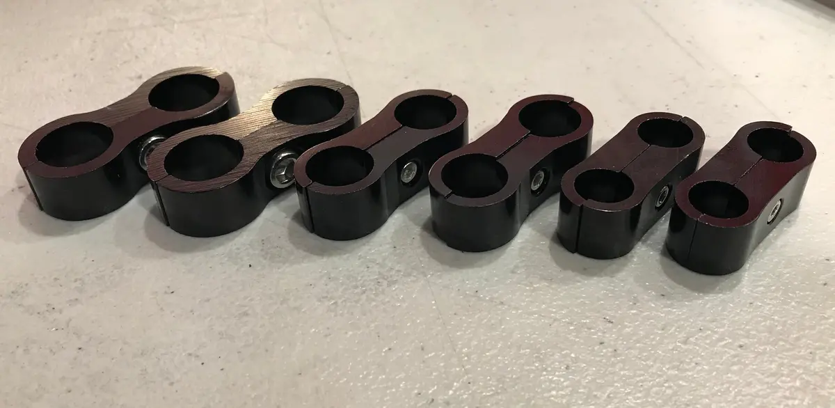 Hose Separator Line Clamp Set 3