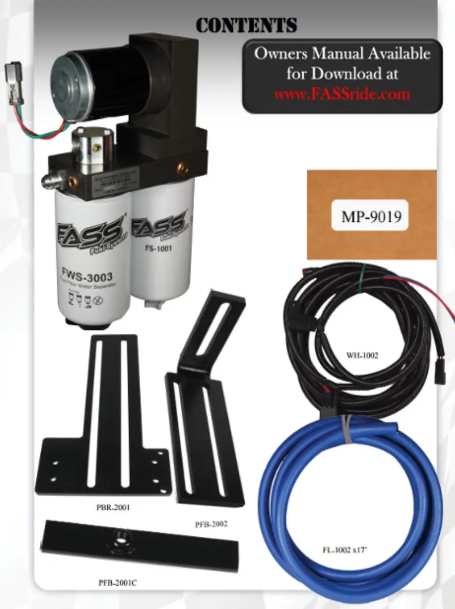 Faas Cummins 1989-93 600Hp Fuel Lift Pump Kit 1