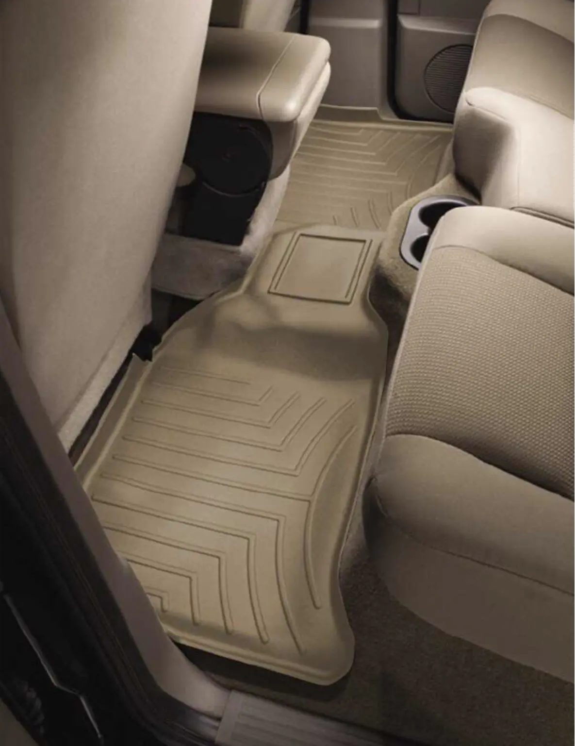 Weathertech 09-17 Ram 1500 10-14 Ram 2500/3500 Crew Cab Rear Floorliner Tan 1