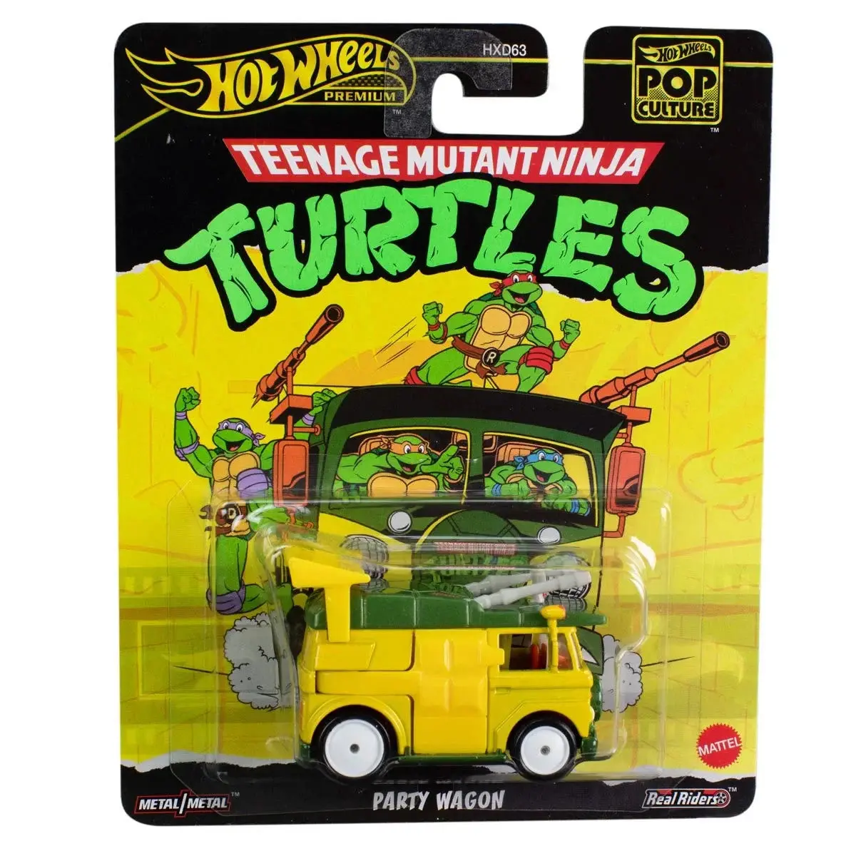 Hot Wheels Pop Culture 2025 Teenage Mutant Ninja Turtles Party Wagon   (Hxd63) 1