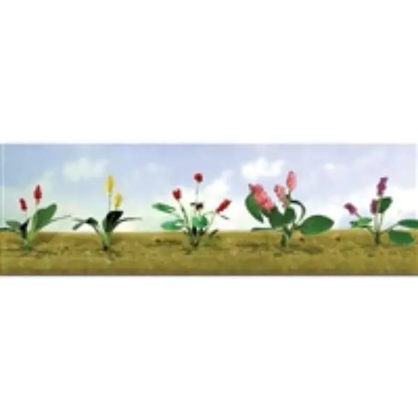 Jtt Scenery Flower Plants Assortment: #3 – 12/Pk – Ho Scale  (Jtt95561) 1