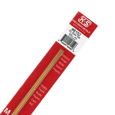 K&S Square Brass Tube 5/32" (K+S152) 1