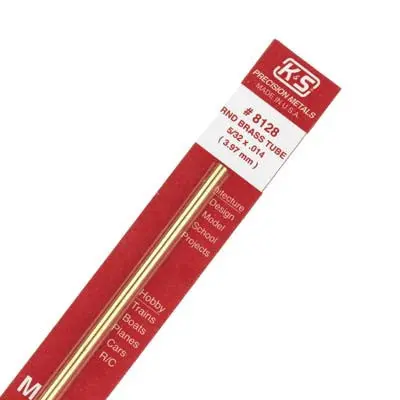 K+S Round Brass Tube 5/32" (K+S8128) 1