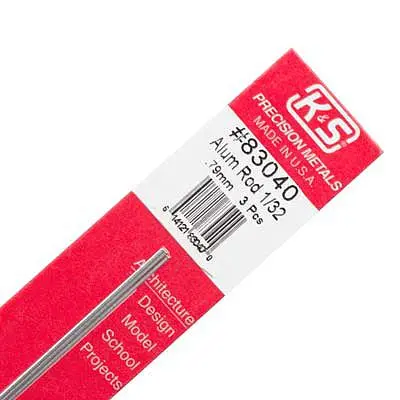K+S Alum Rod .032  (K+S83040) 1