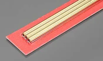 K+S 4Mm X 300Mm Round Brass Tube .45Mm Wall (K+S9822) 1
