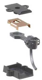 Kadee #58 Scale Metal Coupler - Kit - Magne-Matic(R)   (Kad58) 1