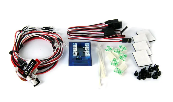 Led Lighting Kit For Cars And Trucks 1/10Th Scale And Smaller  (Ledkit-C-1) 1