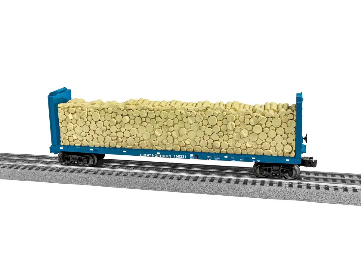 Lionel Great Northern Standard O Bulkhead Flatcar #160331  (Lnl2043102) 1