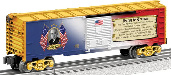 Lionel Presidential Series Harry S. Truman (Blue, White, Red, Gold) (Lnl625933) 1