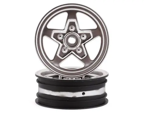 Losi 22S Drag Front Wheel (Chrome) (2)  (Los43045) 1