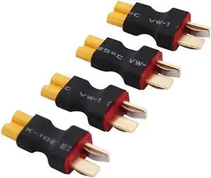 Hamilton Hobbies Male T Plug To Female Xt30 (Ham137834) 1
