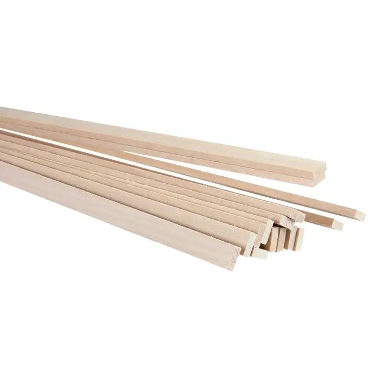 Midwest 3/16" X 1/2" X 24" Basswood Strips   (Mid4059) 1