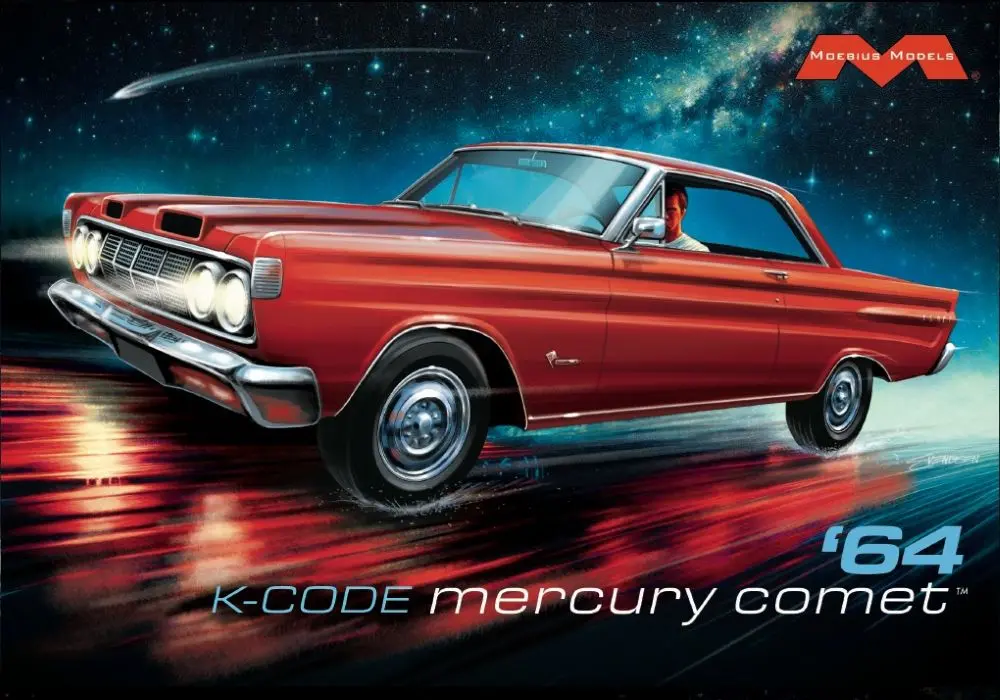 Moebuis 1/25 1964 K-Code Mercury Comet Car  (Moe2750) 1
